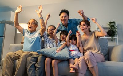 How can families and caregivers support active ageing?